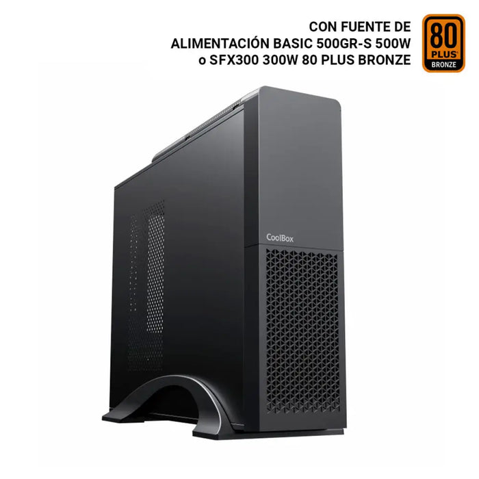 ATX полу-висока кутия CoolBox COO-PCT313-BZ Черен