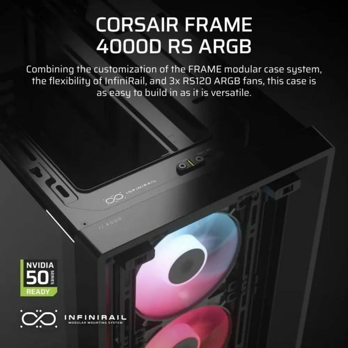ATX полу-висока кутия Corsair CC-9011296-WW Черен