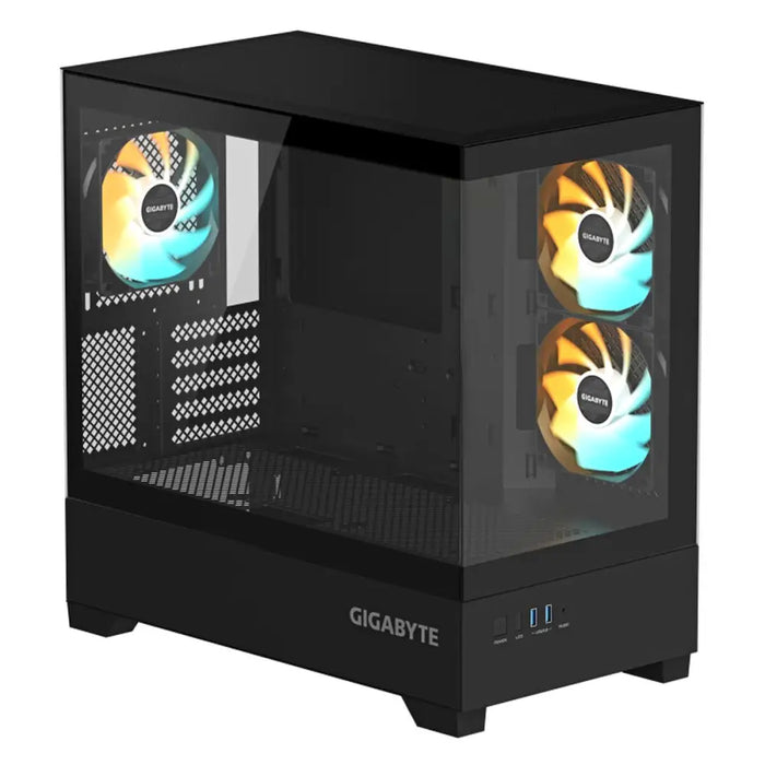 ATX полу-висока кутия Gigabyte C201 Черен