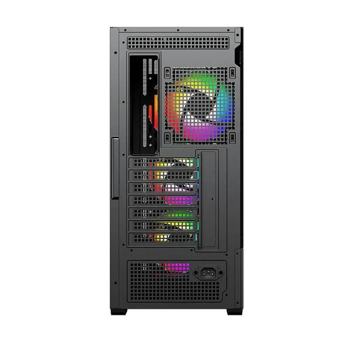 ATX полу-висока кутия KEEP OUT KO XC-805 MESH ARGB USB3