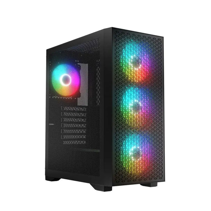 ATX полу-висока кутия Logic AT-DART-PRO-ARGB-10 Черен