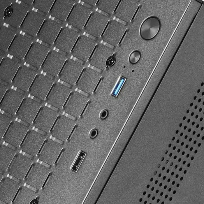 ATX полу-висока кутия Mars Gaming MC1000 Черен