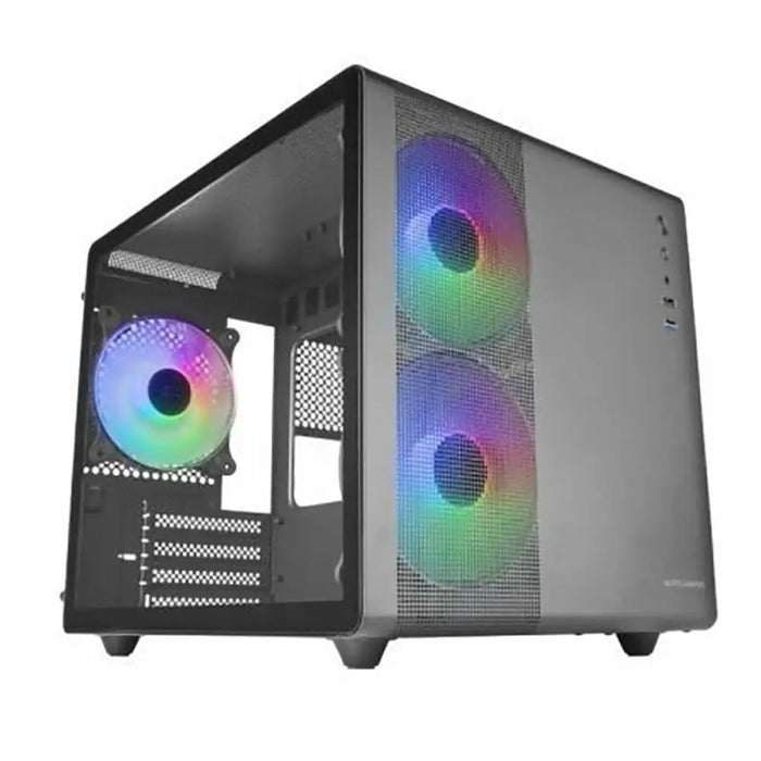 ATX полу-висока кутия Mars Gaming MC400 Бял Черен