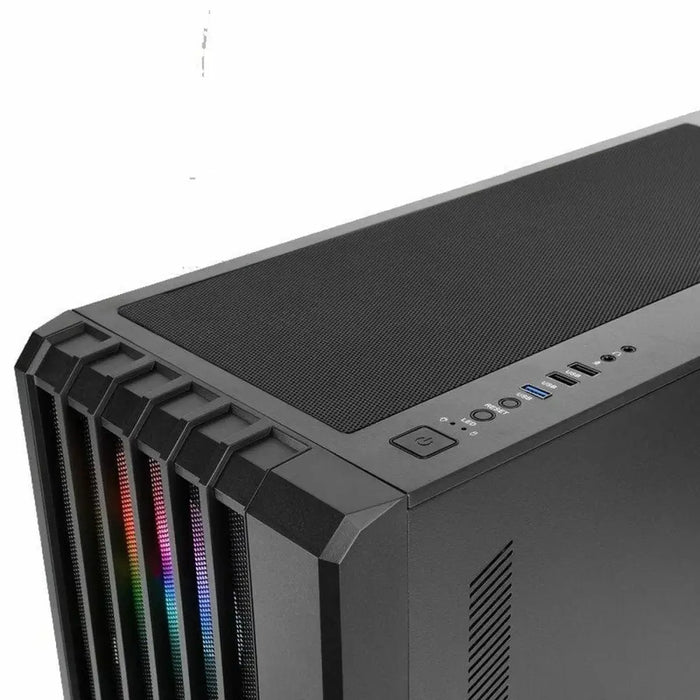 ATX полу-висока кутия Mars Gaming MCVAULT Черен