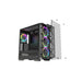 ATX полу-висока кутия Nfortec NF-CS-DRACOX-B Черен