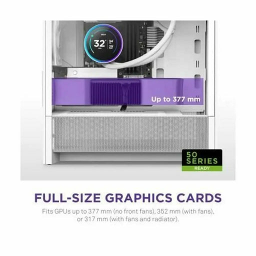 ATX полу-висока кутия NZXT NZXT Бял