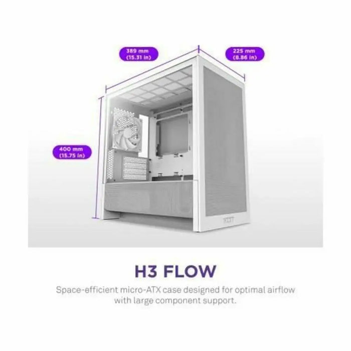 ATX полу-висока кутия NZXT NZXT Бял