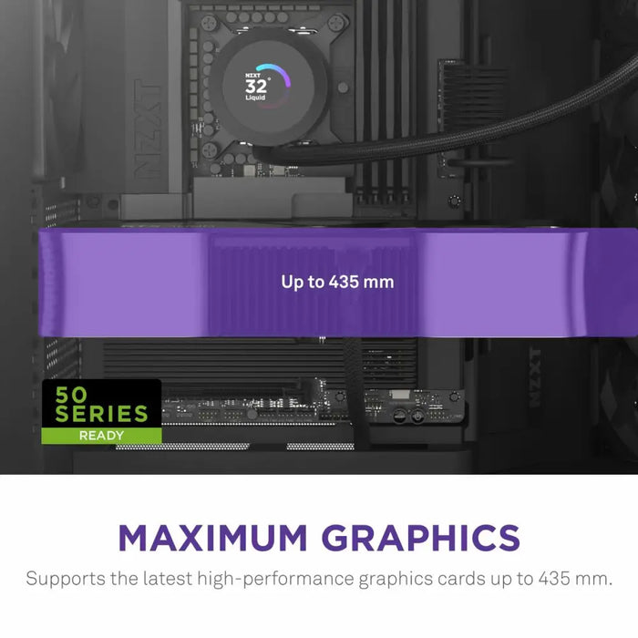 ATX полу-висока кутия NZXT CM-H92FB-01 Черен