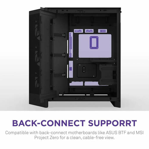 ATX полу-висока кутия NZXT CM-H92FB-P1 Черен