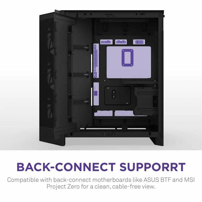 ATX полу-висока кутия NZXT CM-H92FB-P1 Черен