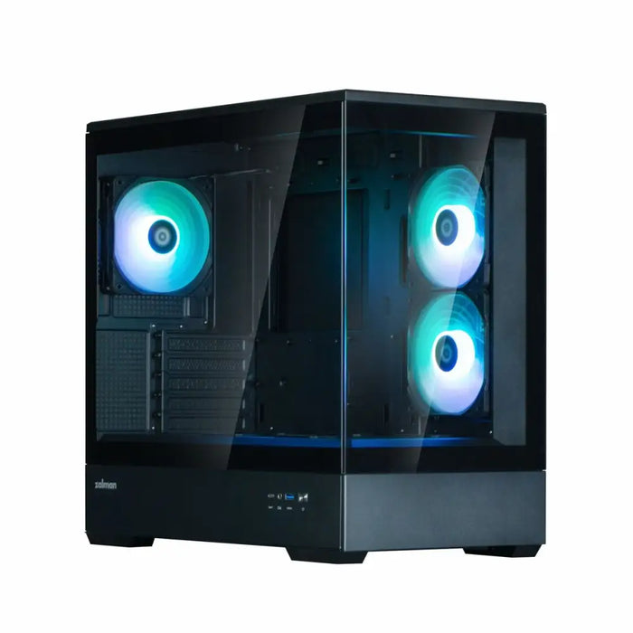 ATX полу-висока кутия Zalman P30 V2 Черен