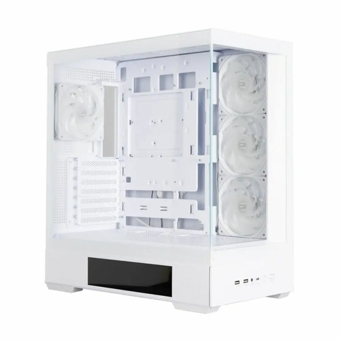 ATX полу-висока кутия Zalman P40 DS WHITE Бял