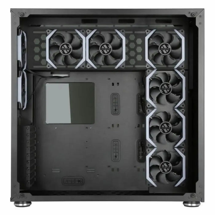 ATX полу-висока кутия ABKONCORE R780 Черен