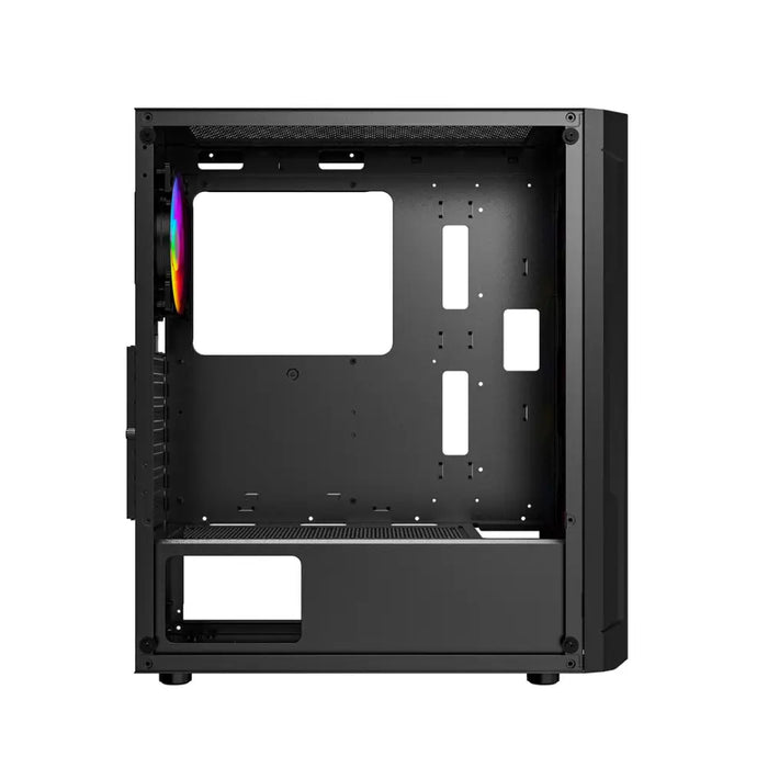 ATX полу-висока кутия GEMBIRD CCC-FC-400X Черен Многоцветен