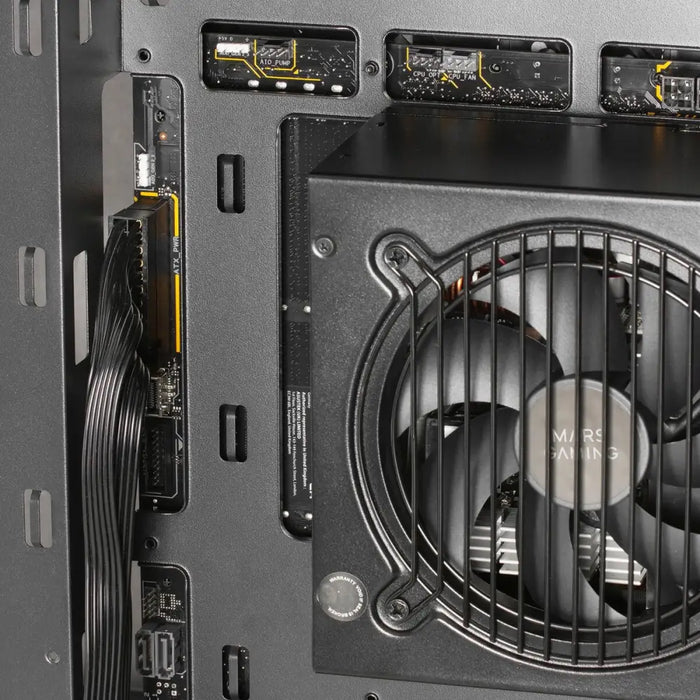 ATX полу-висока кутия Mars Gaming MC3TCORELCD Черен