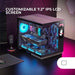 ATX полу-висока кутия Mars Gaming MCMIRAGE Черен