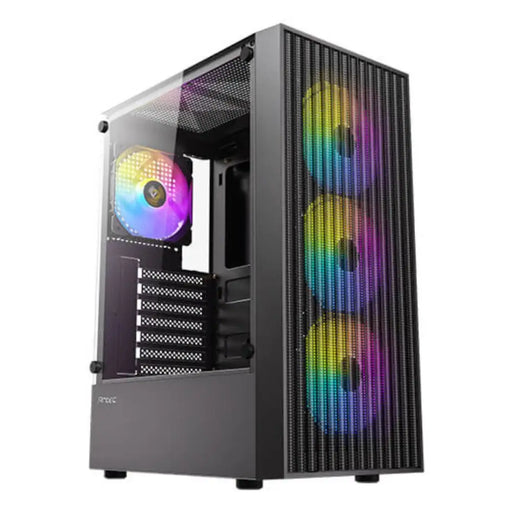 ATX полу-висока кутия Antec AX27 RGB Черен