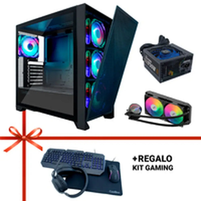 ATX полу-висока кутия CoolBox GE2000 Черен