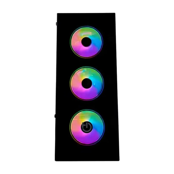 ATX полу-висока кутия Hiditec CHA010038 Черен