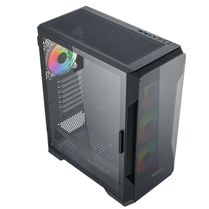 ATX полу-висока кутия KEEP OUT XC-901 PRO Черен