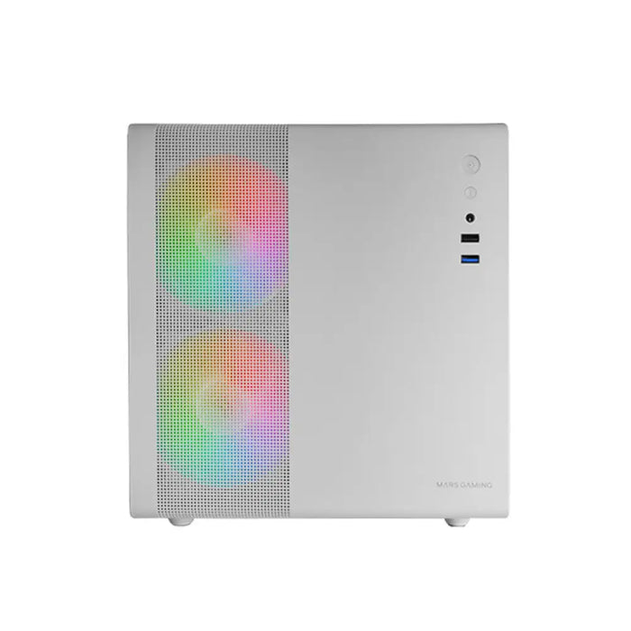 ATX полу-висока кутия Mars Gaming MC400W Бял Черен