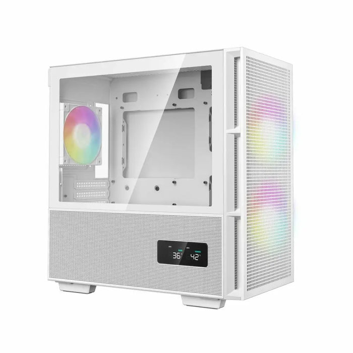 ATX полу-висока кутия DEEPCOOL CH360 Бял