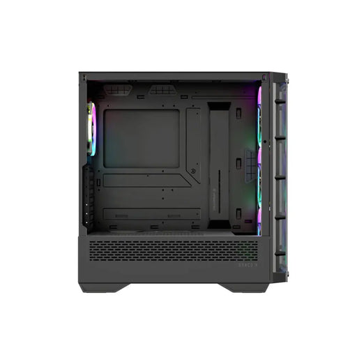ATX полу-висока кутия Nfortec NF-CS-DRACOX-B Черен
