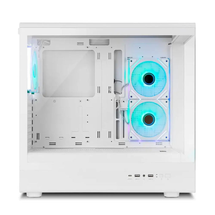 ATX полу-висока кутия Nox-Xtreme NXHUMMERSIGNAWH Бял