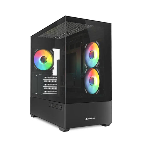 ATX полу-висока кутия Sharkoon MK6 RGB Midi Tower Blanco Бял