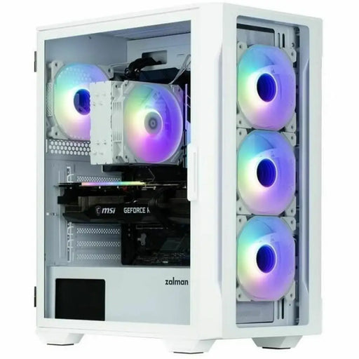 ATX полу-висока кутия Zalman I3 NEO TG WHITE Бял