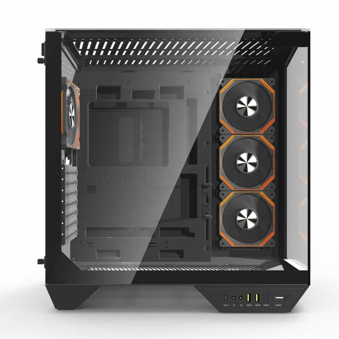 ATX полу-висока кутия DarkFlash DARKFLASH DY470 Черен