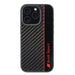 Audi Carbon Fiber Stripe iPhone 16 Pro 6.3’’ черен/черен