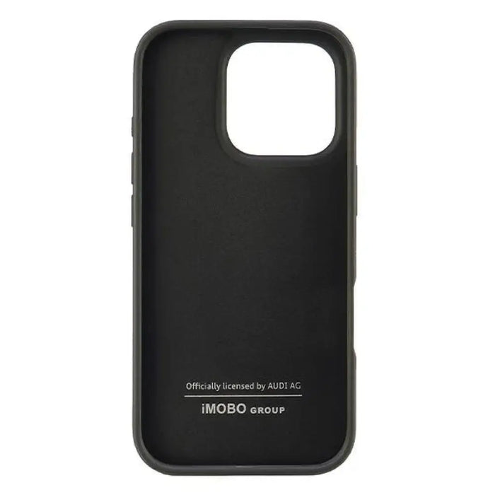 Audi Carbon Fiber Stripe iPhone 16 Pro 6.3’’ черен/черен