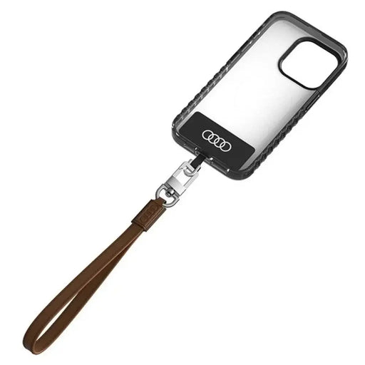 Audi Crossbody кожен универсален ремък 28cm x 10mm - кафяв