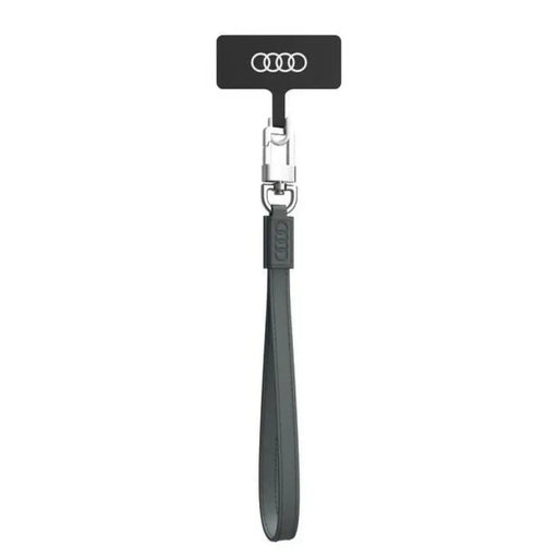 Audi Crossbody кожен универсален ремък 28cm x 10mm - сив