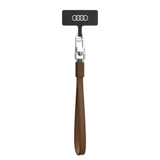 Audi Crossbody кожен универсален ремък 28cm x 10mm - кафяв