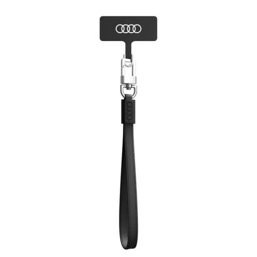 Audi Crossbody кожен универсален ремък 28cm x 10mm - черен