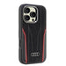 Audi Genuine Leather MagSafe iPhone 16 Pro 6.3’’ black-red