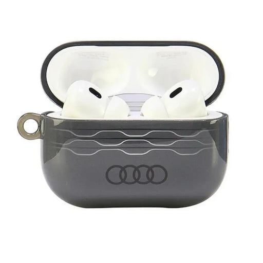 Audi IML Geometric Pattern AirPods Pro 2 Case - сив