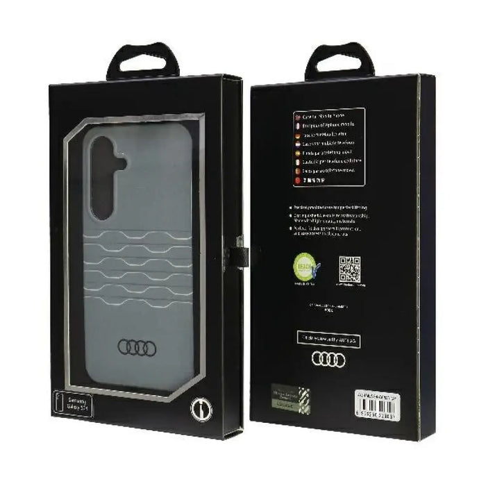 Audi IML Geometric Pattern Case S24 S921 сив/сив твърд