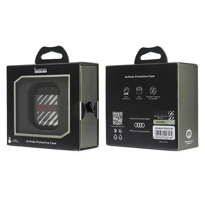 Audi IML Sport Case за AirPods 1 / 2 - черен