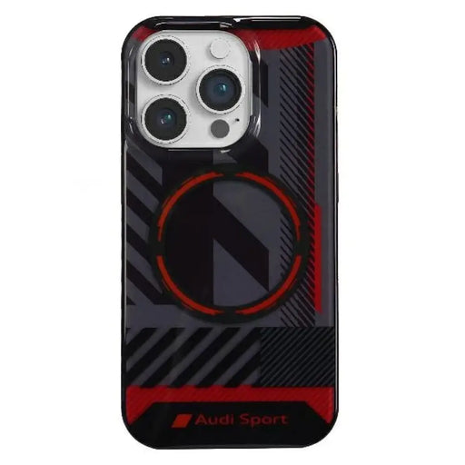 Audi IML Sport MagSafe Case iPhone 14 Pro 6.1’’ черен/черен