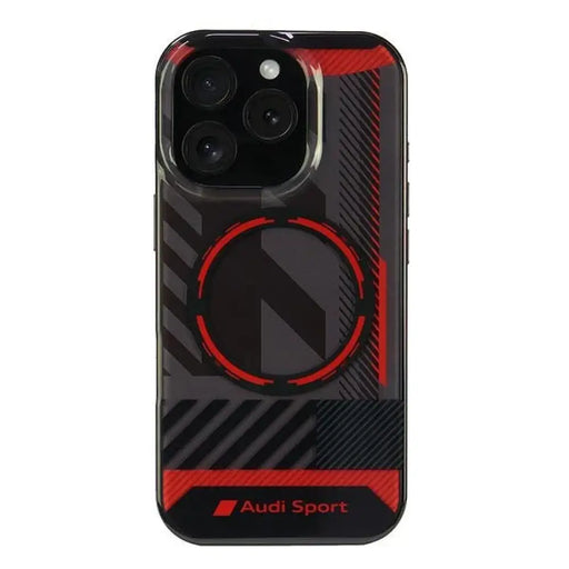 Audi IML Sport MagSafe iPhone 16 Pro 6.3’’ черен/черен