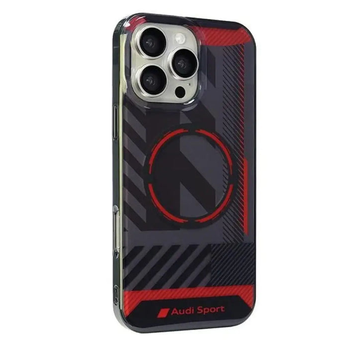 Audi IML Sport MagSafe iPhone 16 Pro Max 6.9’’ черен/черен