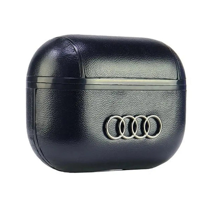 Audi Leather Big Logo AirPods Pro 2 капак черен/черен