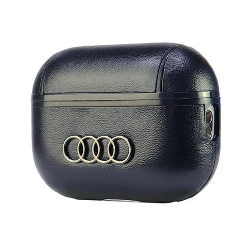 Audi Leather Big Logo AirPods Pro 2 капак черен/черен