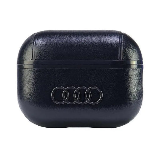 Audi Leather Big Logo AirPods Pro 2 капак черен/черен