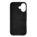 Audi Silicone Case iPhone 16 6.1’’ черен/черен твърд калъф
