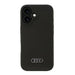 Audi Silicone Case iPhone 16 6.1’’ черен/черен твърд калъф