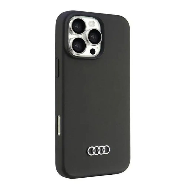Audi Silicone Case iPhone 16 Pro Max 6.9’’ черен/черен
